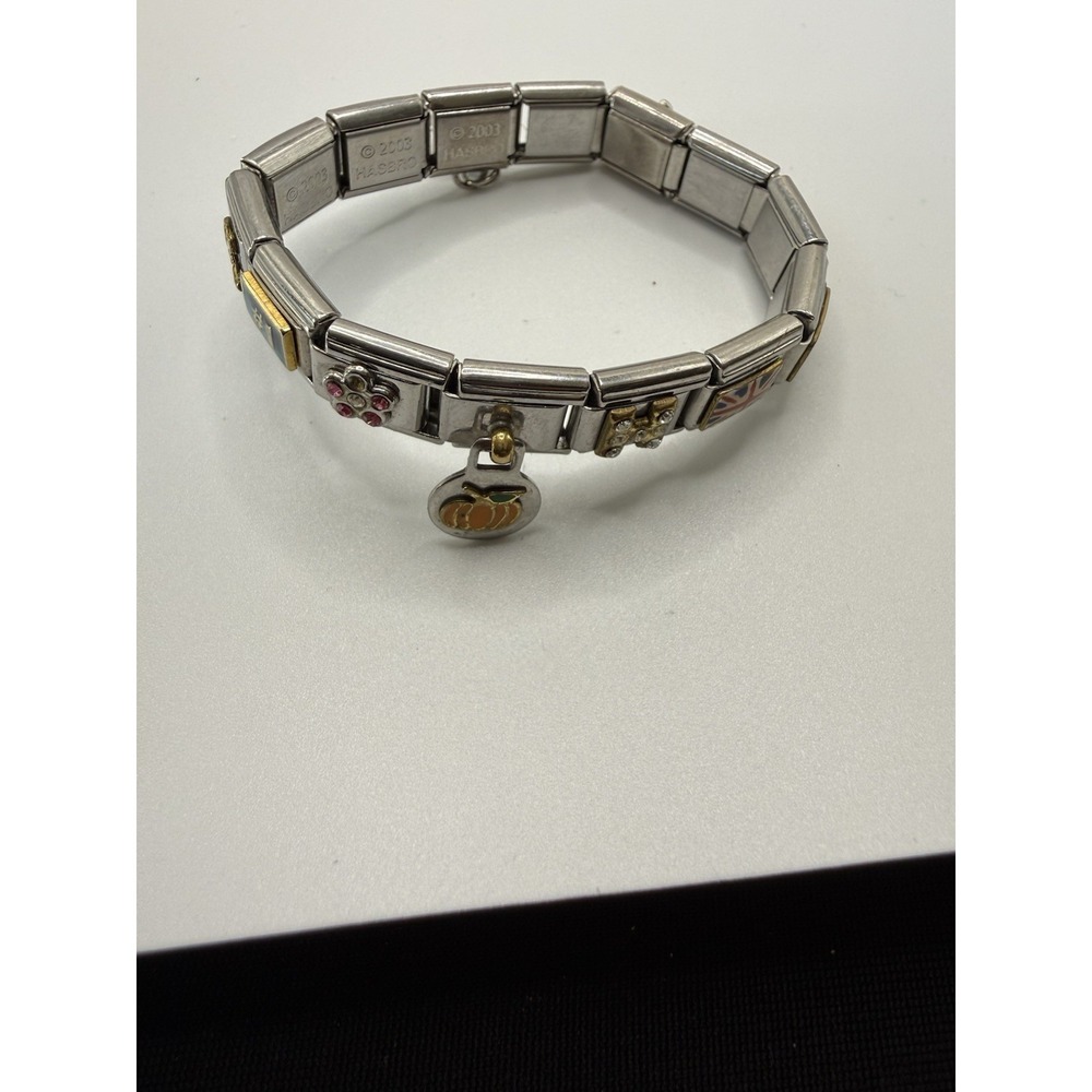 Authentic 2003 Hasbro Vintage Italian Charm Bracelet - Y2K Nostalgia